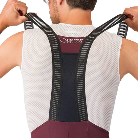 Cuissard Castelli Espresso 2 Rouge bordeaux