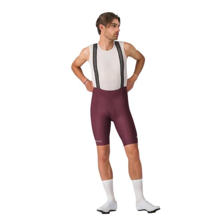 Cuissard Castelli Espresso 2 Rouge bordeaux