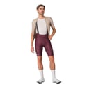 Castelli Espresso 2 fietsbroek Bordeauxrood