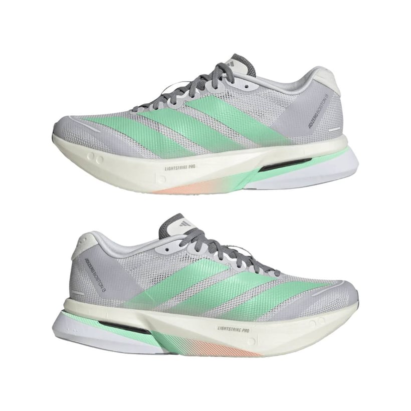 Zapatillas Adidas Adizero Boston 13 Gris Verde...