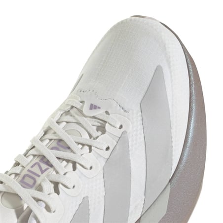 Adidas Adizero Evo SL Woven hardloopschoenen Wit Grijs AW26 Dames