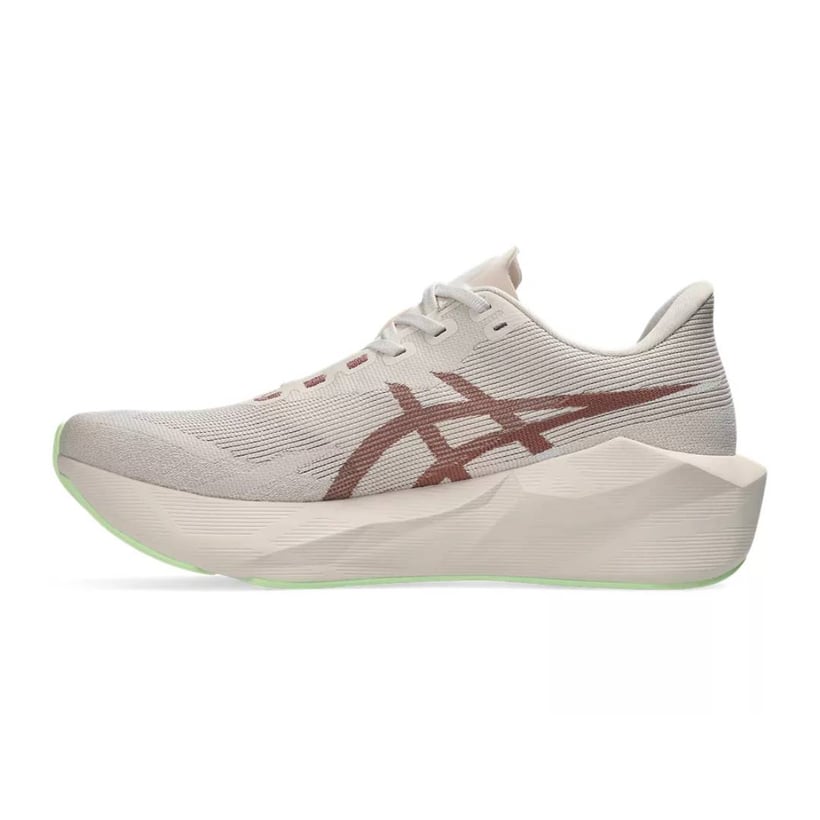 Asics Novablast 6 Damen-Laufschuhe Beige Braun...