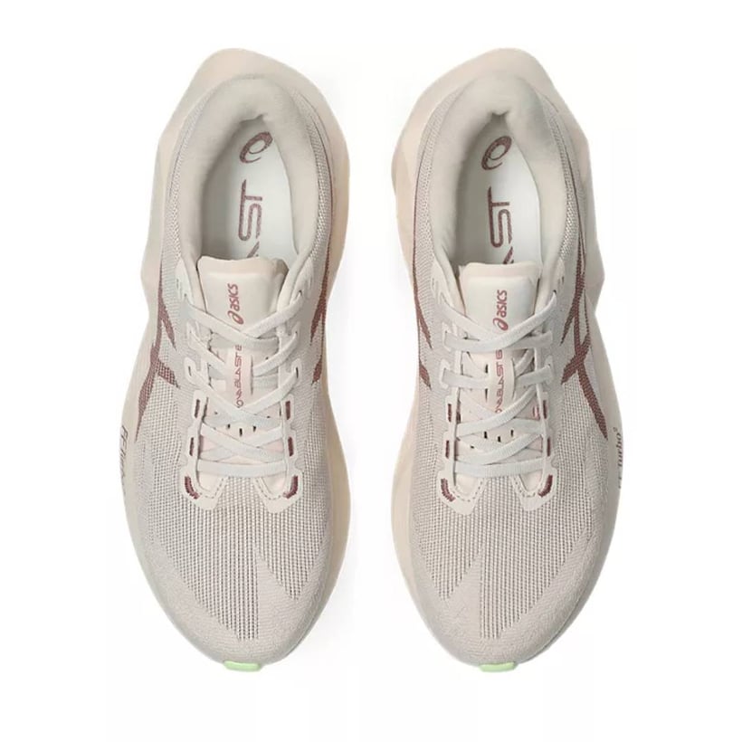 Asics Novablast 6 hardloopschoenen Beige Bruin...