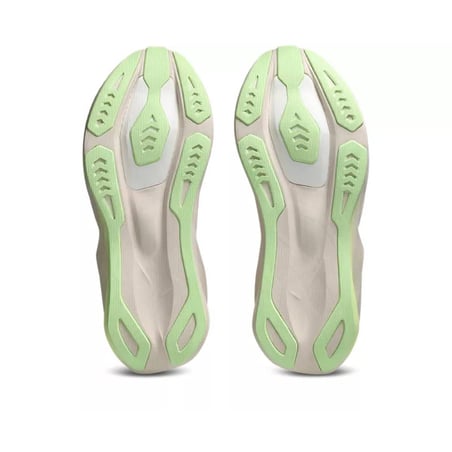 Ténis Asics Novablast 6 Bege Castanho AW26 Mulher