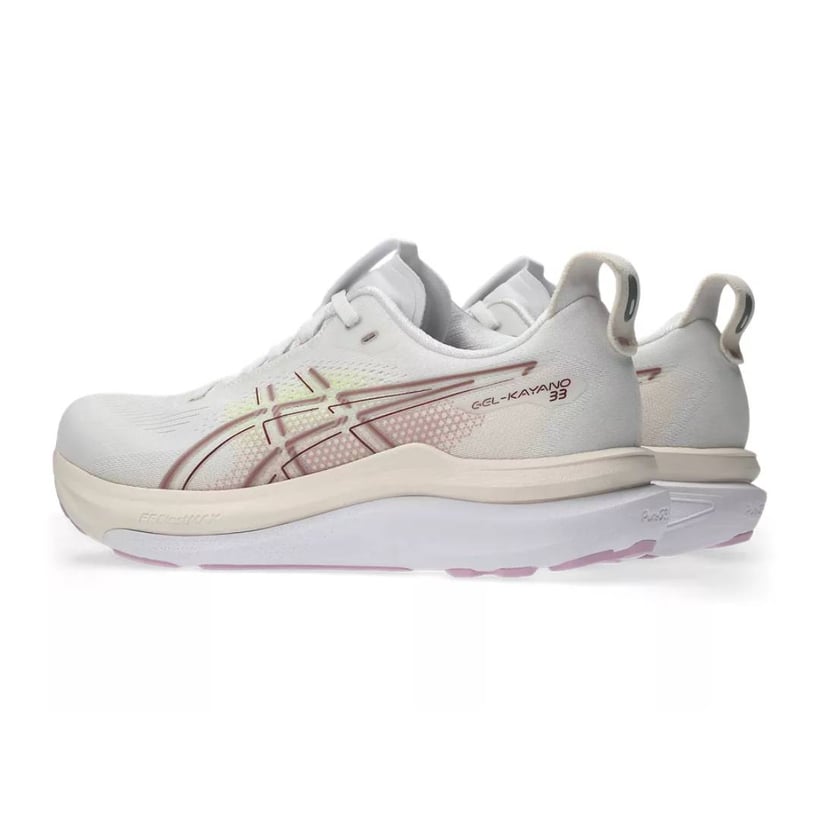 Buty Asics Gel-Kayano 33 białe/różowe AW26 damskie