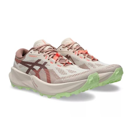 Asics Trabuco 14 Damen Trailrunning-Schuhe Braun/Grün AW26