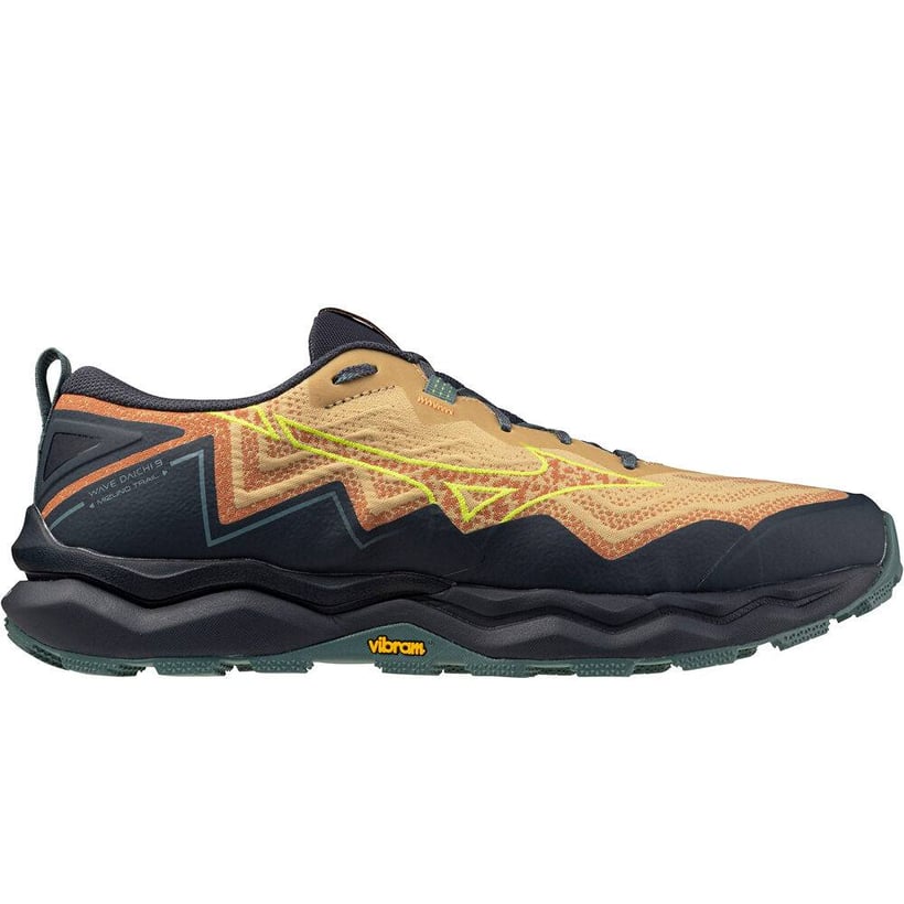 Zapatillas Mizuno Wave Daichi 9 Naranja Gris SS26