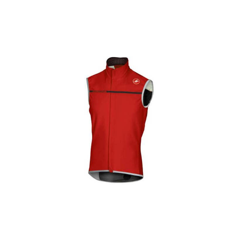 Chaleco Castelli Perfetto Amarillo Rojo