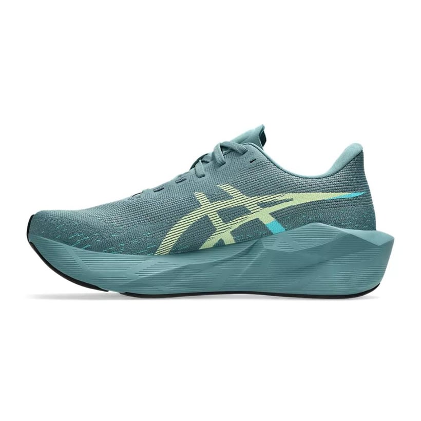 Asics Novablast 6 Laufschuhe Grün Gelb AW26