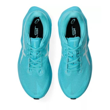 ASICS Novablast 6 hardloopschoenen Blauw/Wit AW26