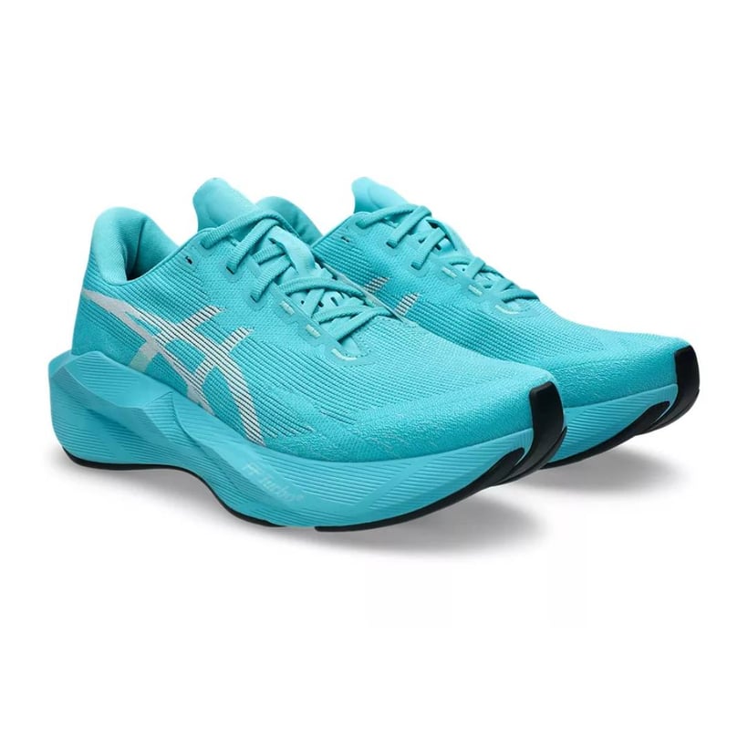 ASICS Novablast 6 hardloopschoenen Blauw/Wit AW26