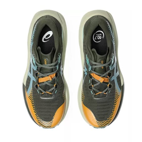 Tênis Asics Trabuco Max 5 Marrom Azul AW26