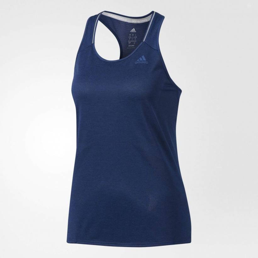 Adidas Supernova w tank top dark blue