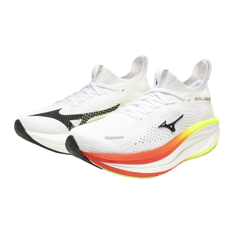 Mizuno Neo Vista 3-schoenen Wit Oranje AW26