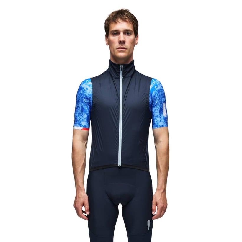 Q36.5 Air Weste Nautisch Blau