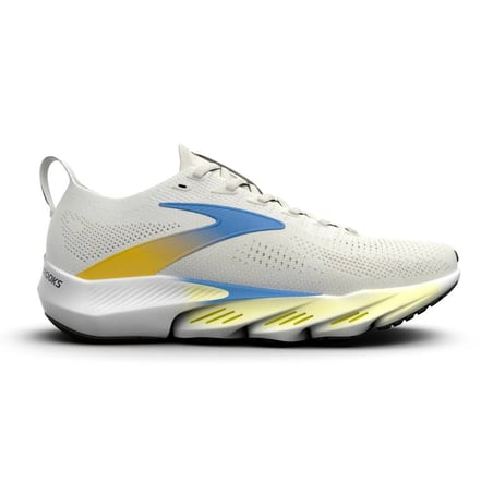 Zapatillas Brooks Glycerin Flex Blanco Amarillo AW26