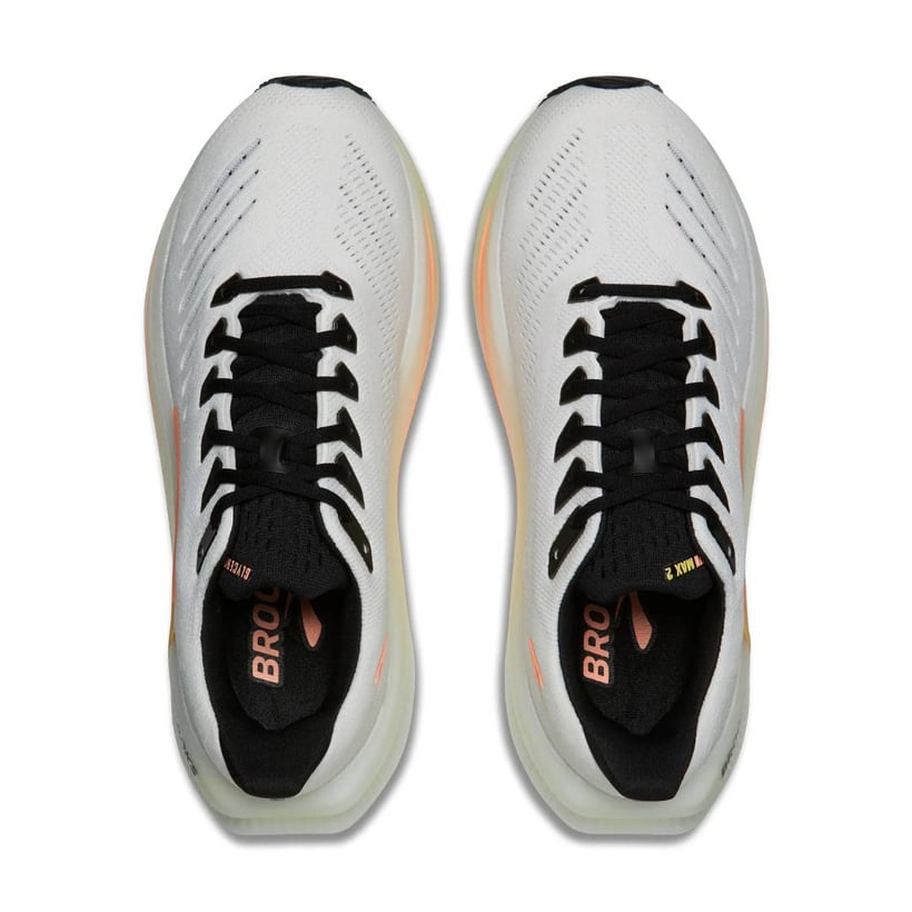 Brooks Glycerin Max 2 White Orange AW26 Women's...
