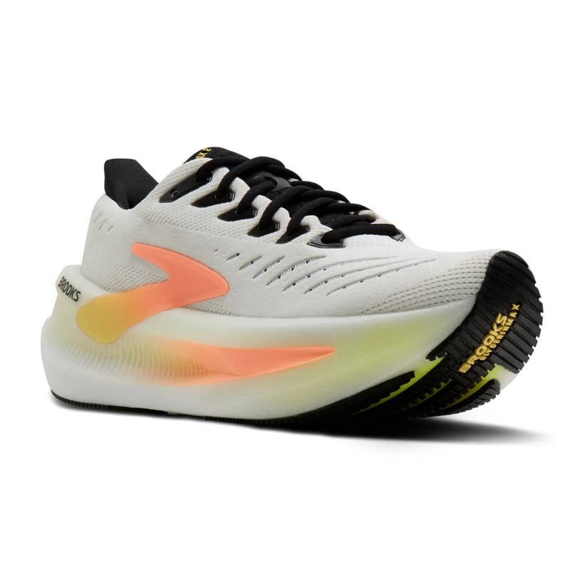 Brooks Glycerin Max 2 White Orange AW26 Women's...