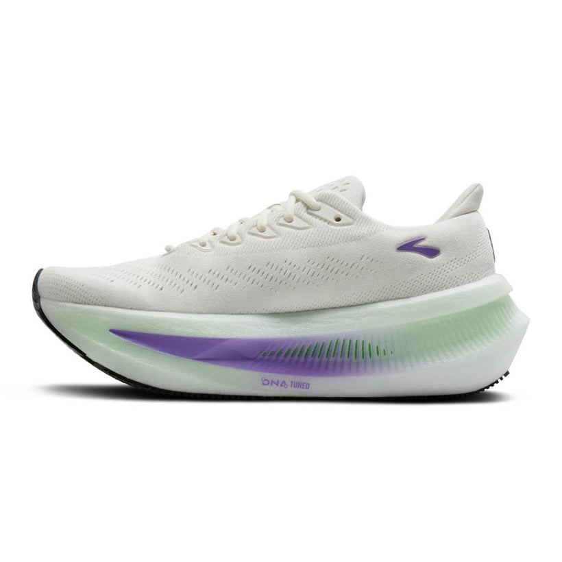 Chaussures Brooks Glycerin Max 2 Blanc Vert...