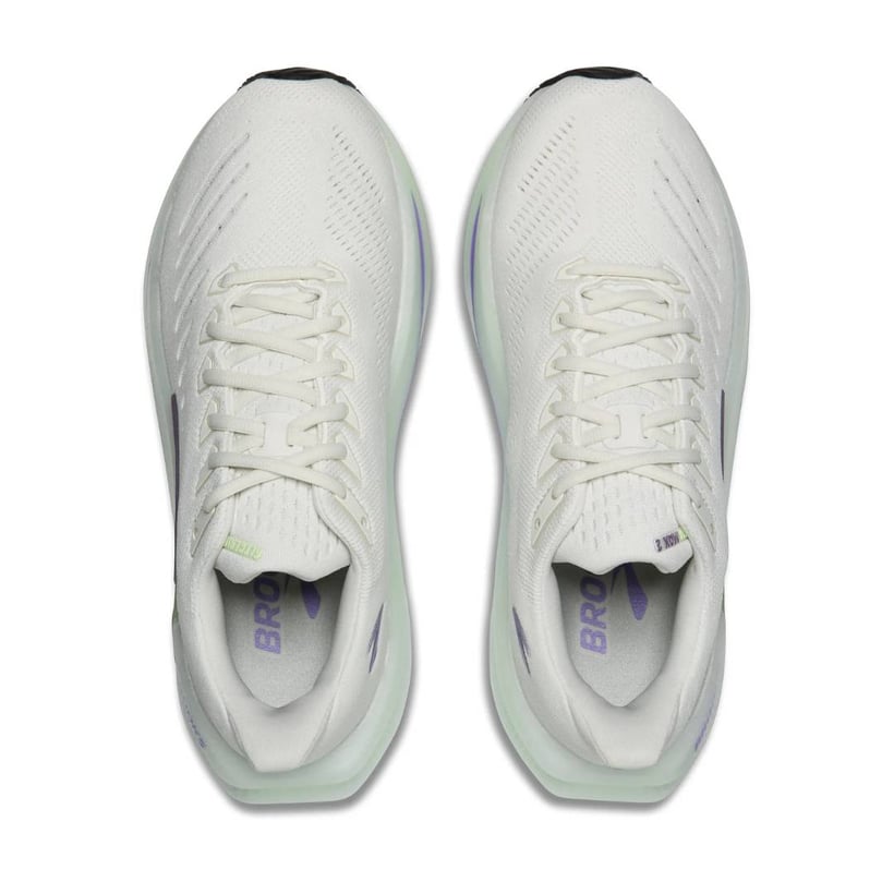 Chaussures Brooks Glycerin Max 2 Blanc Vert...