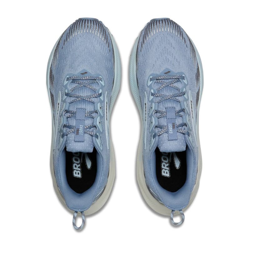 Ténis Brooks Ghost Trail Azul Branco AW26 Mulher
