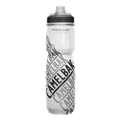 Bidón Camelbak Podium Chill Race Edición 0.71L Blanco Negro