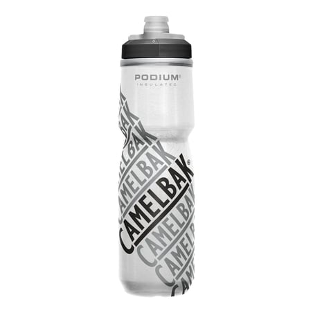 Bidón Camelbak Podium Chill Race Edición 0.71L Blanco Negro