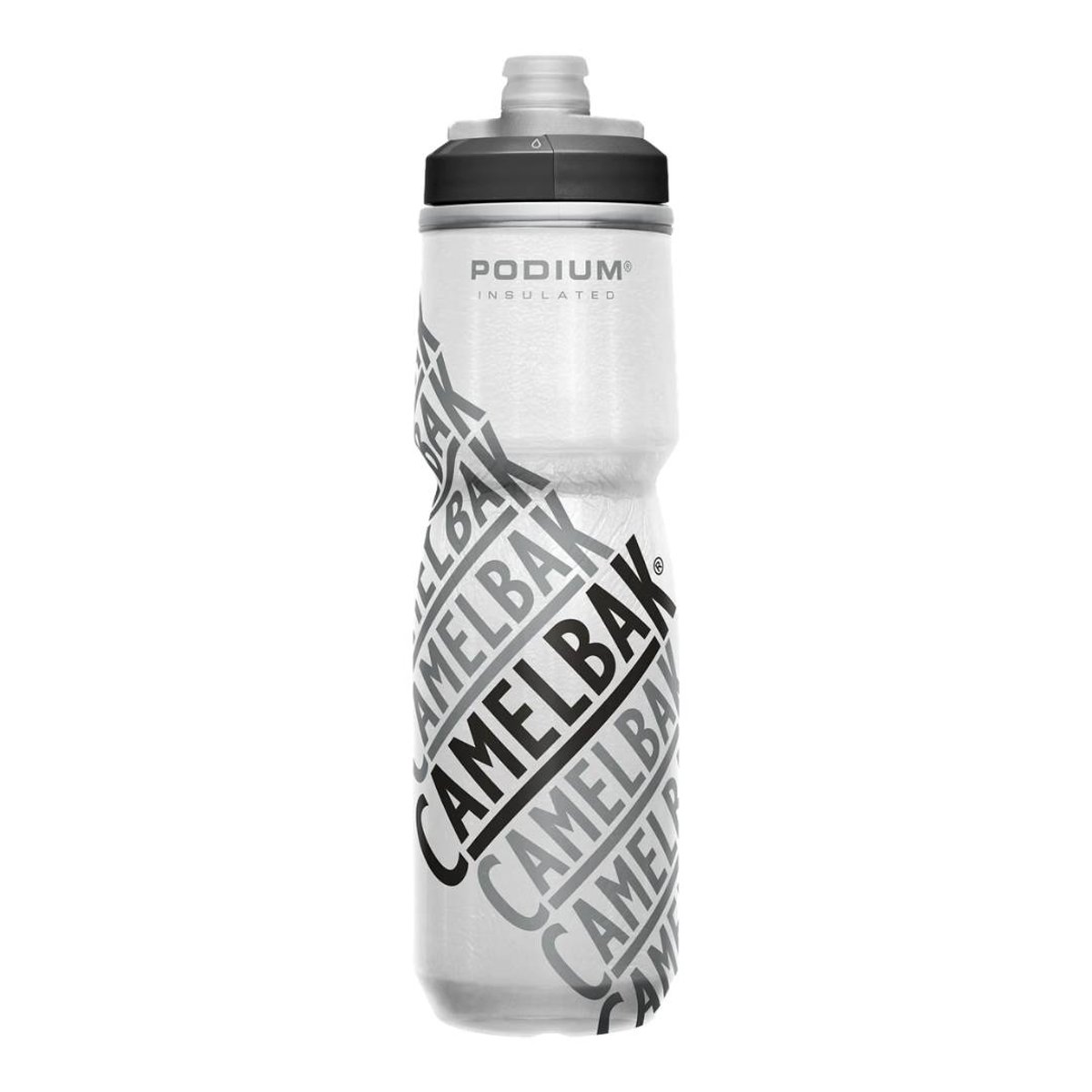 Garrafa CamelBak Podium Chill Race Edition 0,71 L Branco Preto