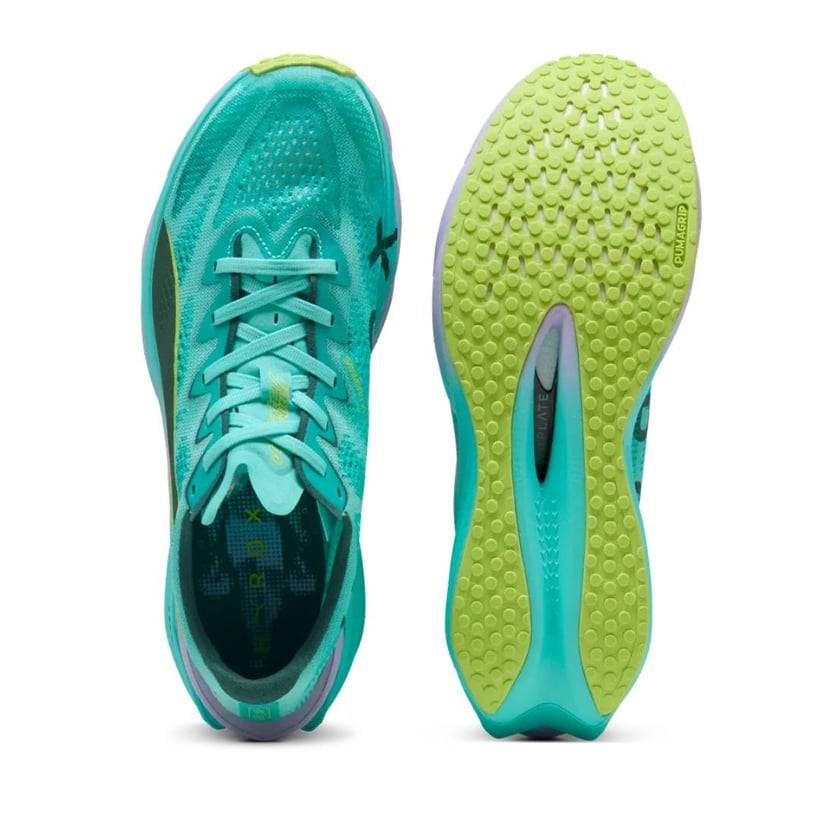 Puma Deviate NITRO Elite 4 HYROX Green Yellow...