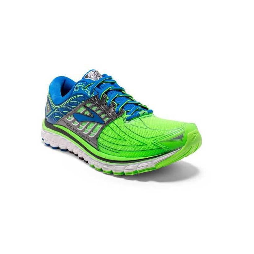 Brooks Glycerin 14 SS17 shoes green / blue m