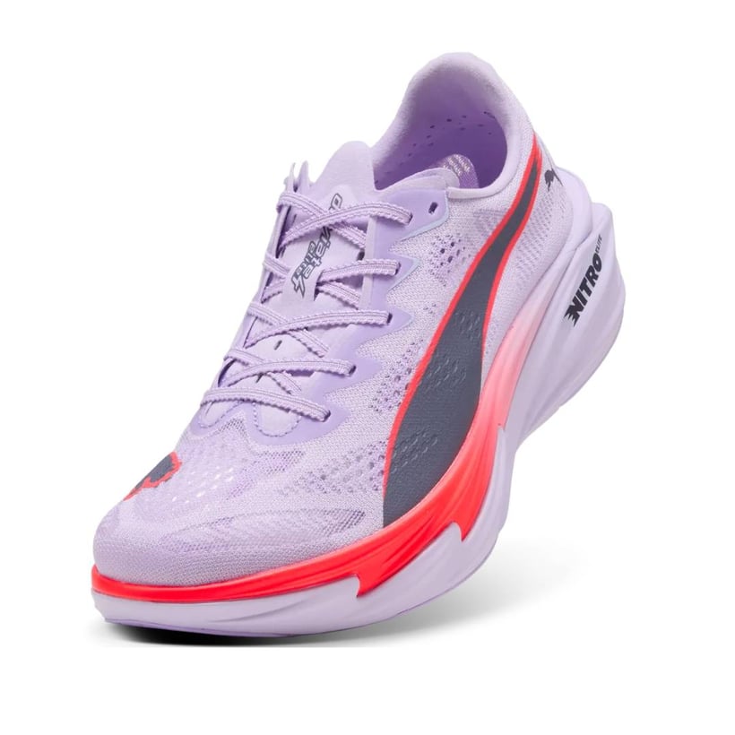 Scarpe Puma Deviate NITRO Elite 4 Viola Rosa...
