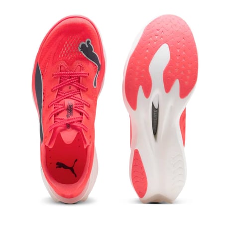 Zapatillas Puma Deviate NITRO Elite 4 Wns Ultra Red-Inky Depths-White AW26
