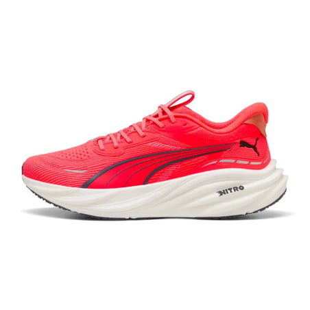 Chaussures de running Puma Magnify NITRO 3 Rouge Blanc AW26