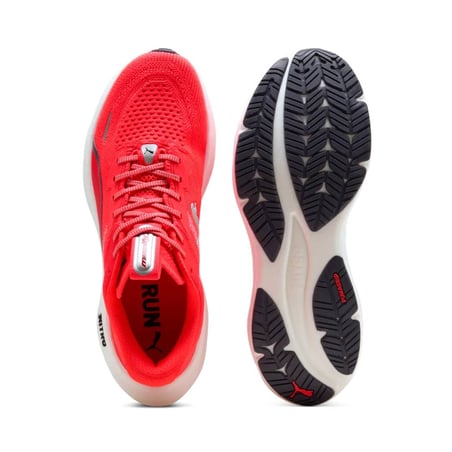 Puma Magnify NITRO 3 Red White AW26 Running Shoes