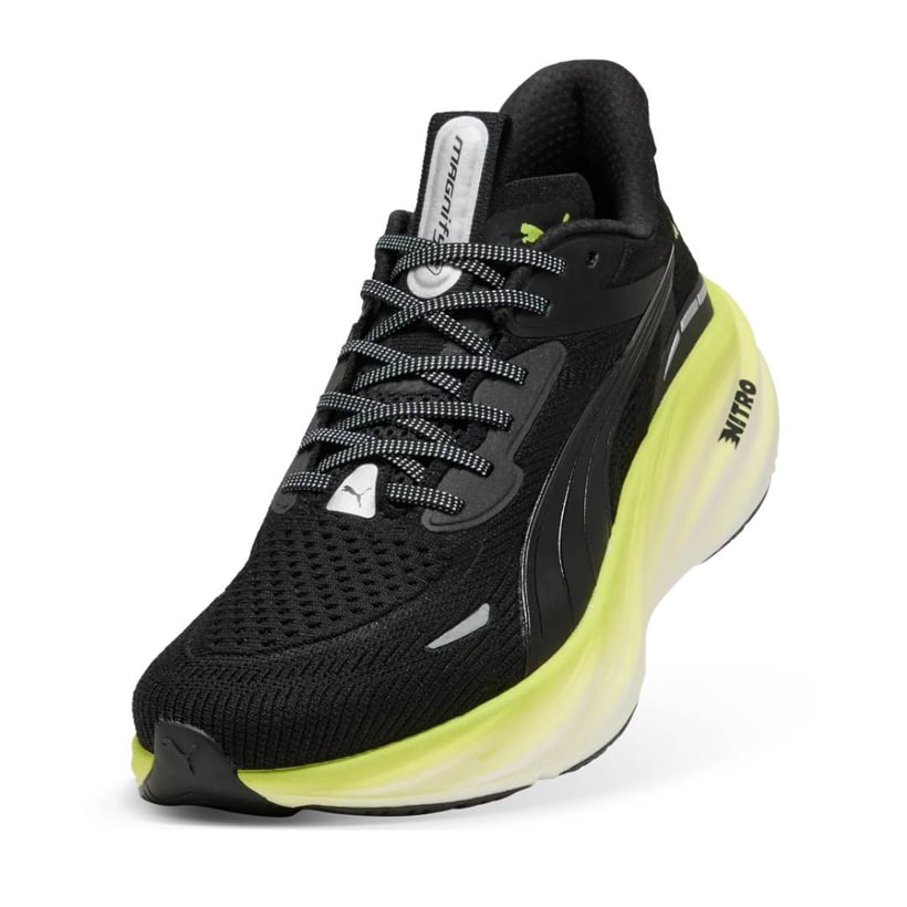 Tênis Puma Magnify NITRO 3 Preto Amarelo AW26