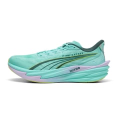 Sapatilhas Puma Deviate NITRO 4 HYROX Verde Amarelo AW26