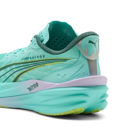 Sapatilhas Puma Deviate NITRO 4 HYROX Verde Amarelo AW26
