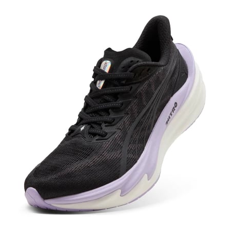 Scarpe Puma Deviate NITRO 4 Nero Viola AW26 Donna