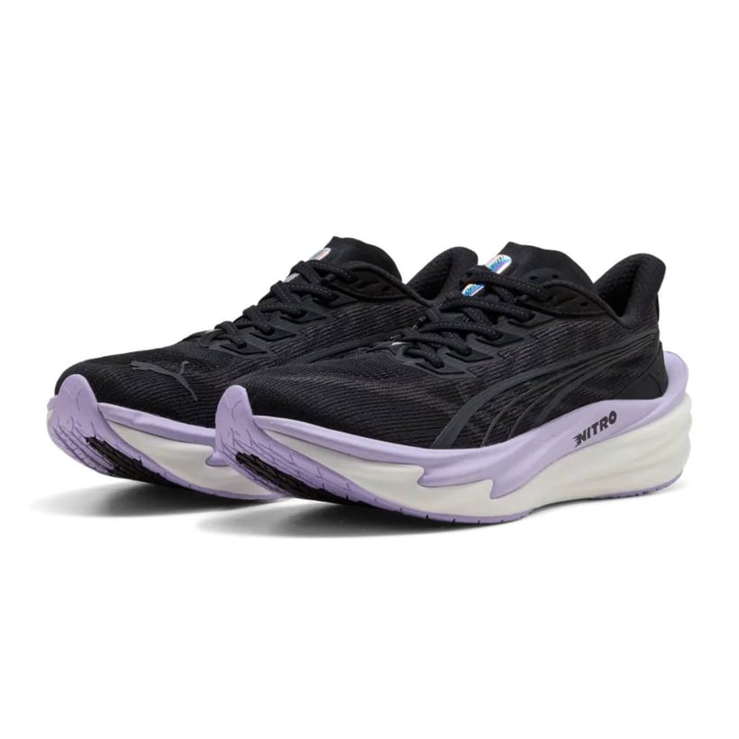 Tênis Puma Deviate NITRO 4 Preto Roxo AW26...