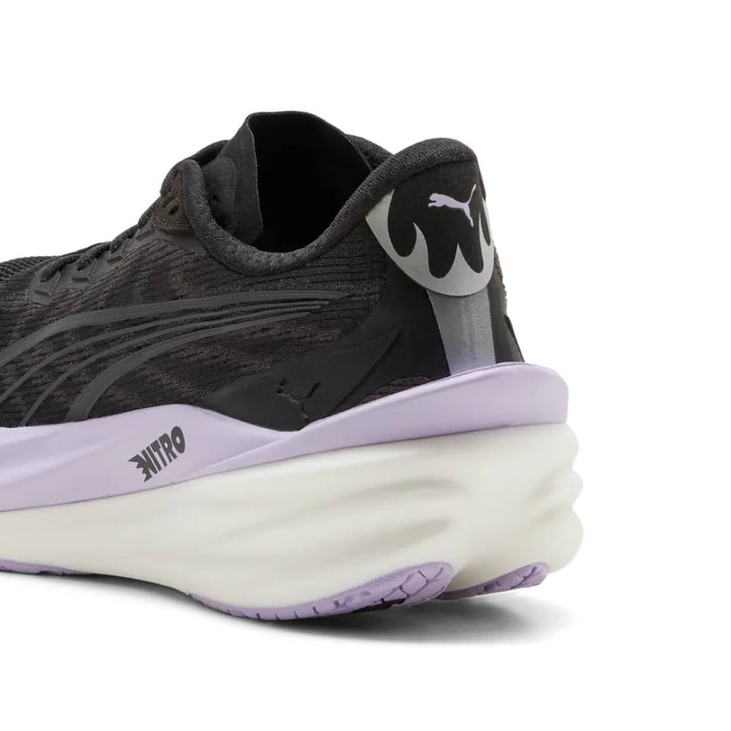 Puma Deviate NITRO 4 Schoenen Zwart Paars AW26...