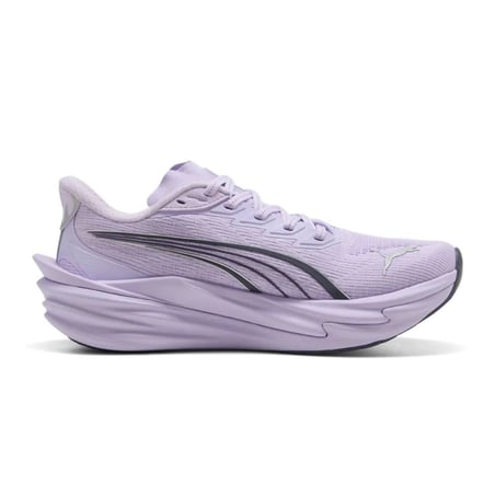 Zapatillas Puma Deviate NITRO 4 Morado Negro AW26 Mujer