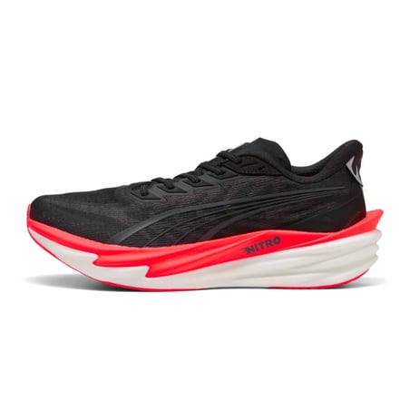Puma Deviate NITRO 4 Shoes Black Red AW26