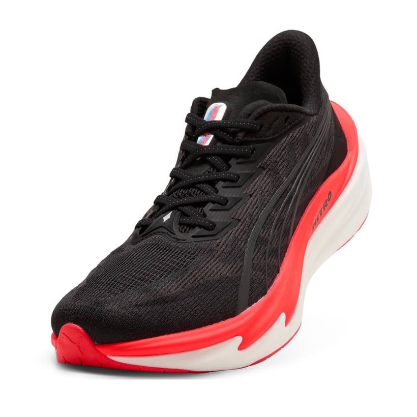 Scarpe Puma Deviate NITRO 4 Nero Rosso AW26