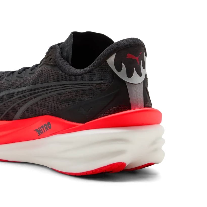 Scarpe Puma Deviate NITRO 4 Nero Rosso AW26