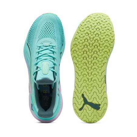 Puma x Hyrox Activate Nitro Green Yellow Trainers AW26