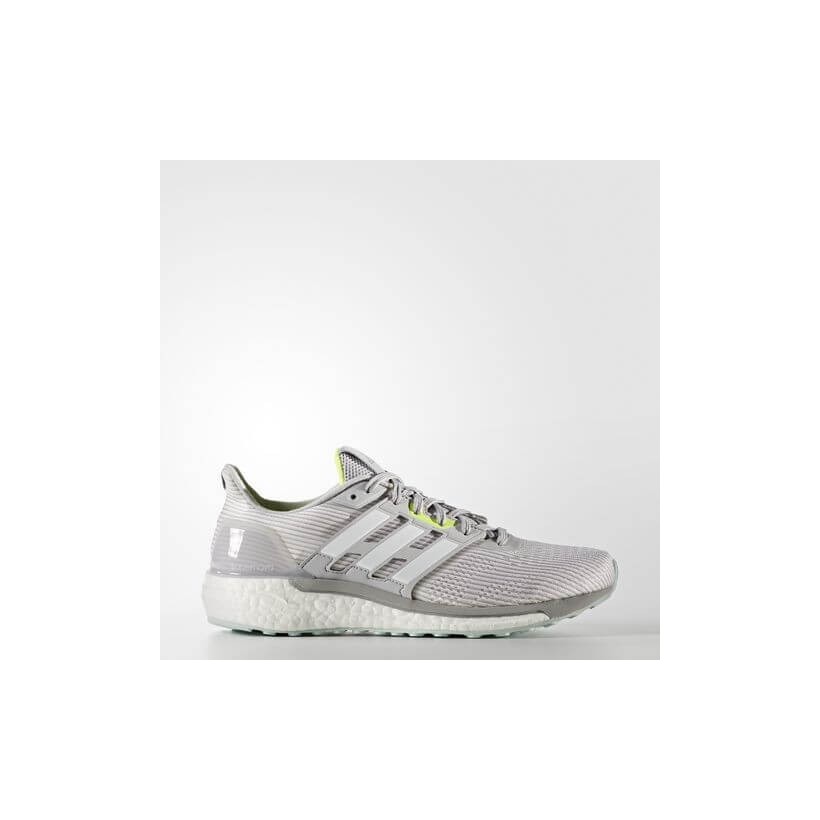 Adidas Supernova Schuhe Hellgrau / Weiß w SS17