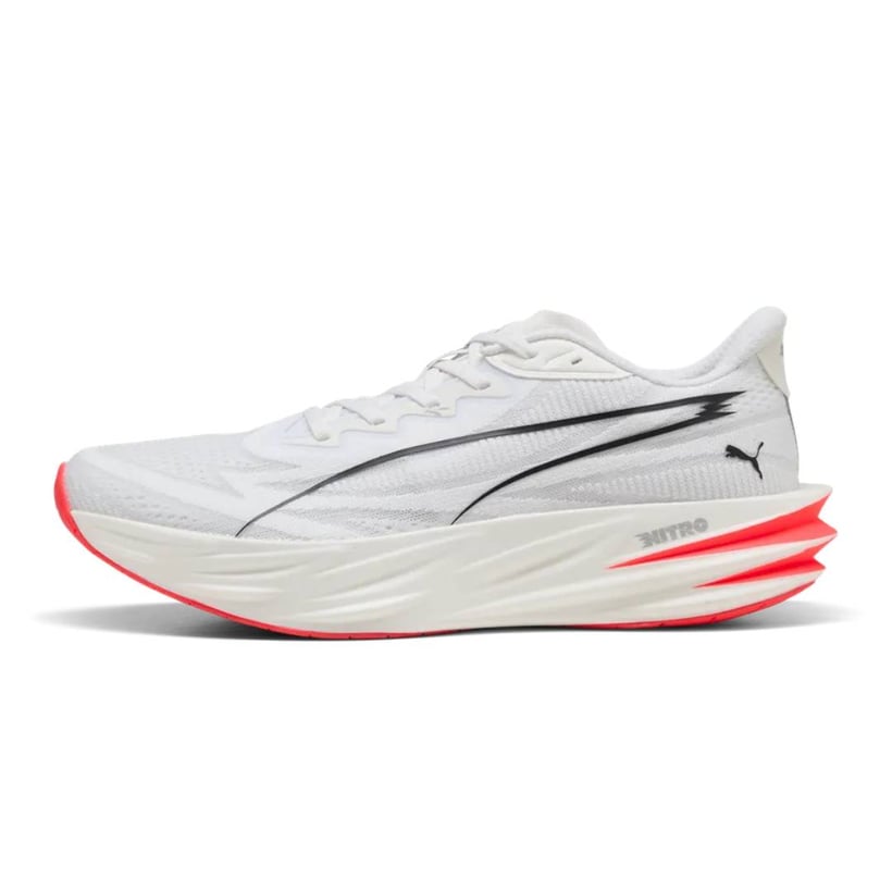 Chaussures Puma Deviate Pure NITRO Blanc Rouge...