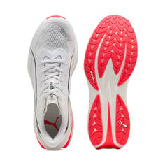 Puma Deviate Pure NITRO White Red Running Shoes AW26 2