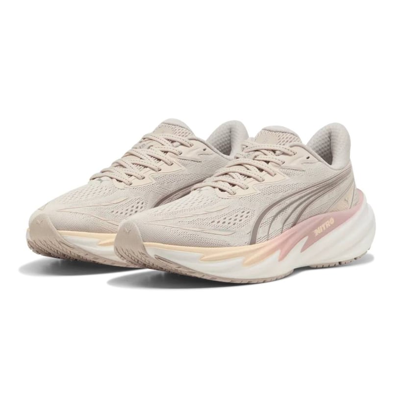 Scarpe Puma Velocity NITRO 5 Beige Rosa AW26