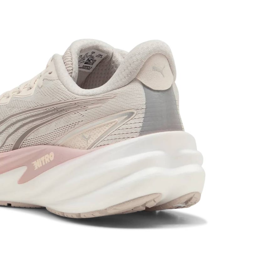 Puma Velocity NITRO 5 Sneaker Beige Rosa AW26